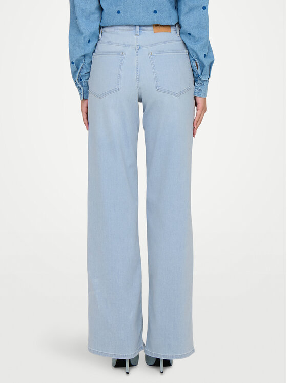 ONLY ONLY Jeansy Madison 15338289 Błękitny Wide Leg