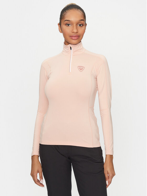 Rossignol Rossignol Funkční mikina Classique RLMWL08 Růžová Slim Fit
