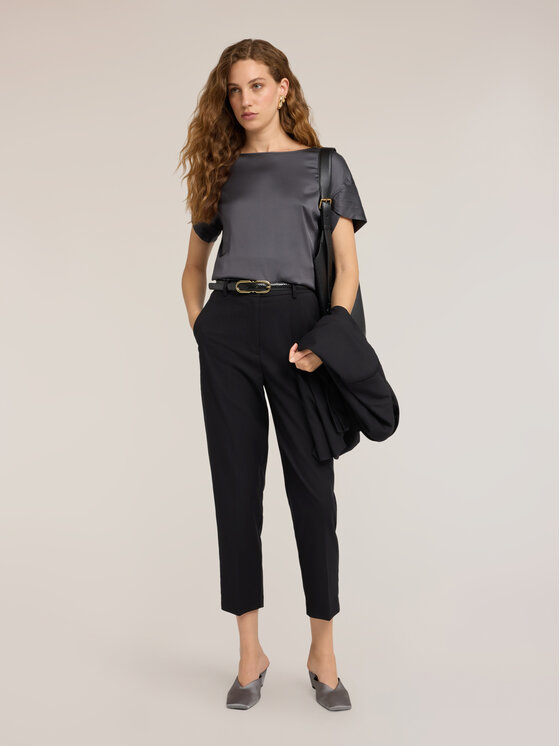 Motivi Motivi Blusa 2794W000822N013 Grigio Boxy Fit