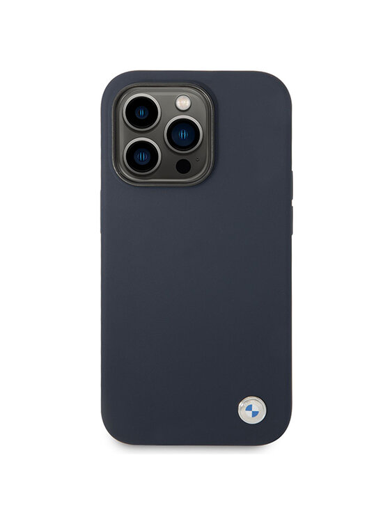 BMW Motorsport BMW Motorsport Etui na telefon iPhone 14 Pro Max Granatowy