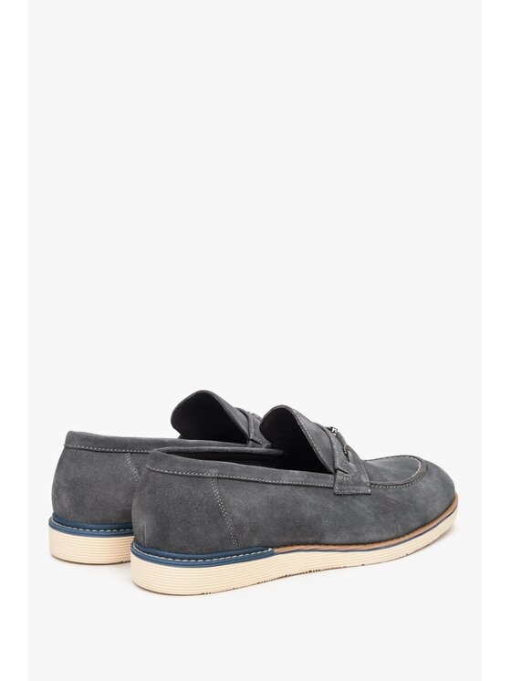 Estro Estro Μοκασίνια ER00112589 Γκρι