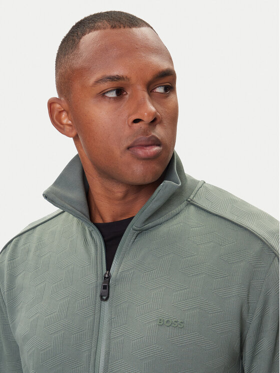 BOSS BOSS Світшот Mirror 50549706 Зелений Regular Fit