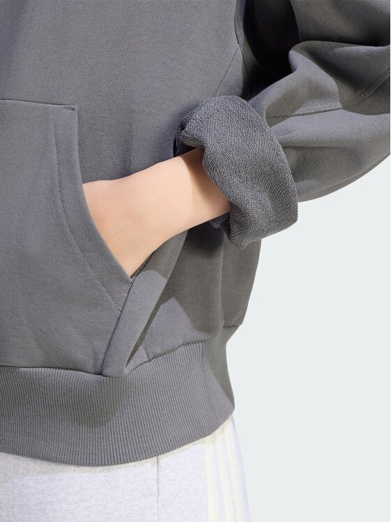 adidas adidas Bluza 164804 Szary Loose Fit