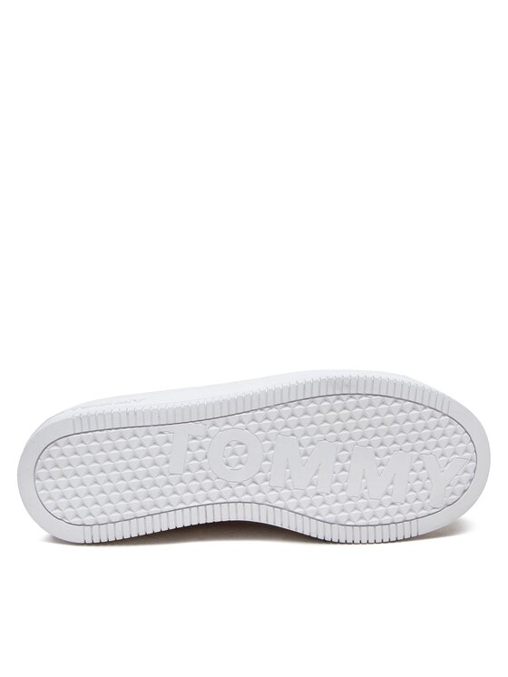 Tommy Jeans Tommy Jeans Laisvalaikio batai Flatform Ess EN0EN02043 Balta
