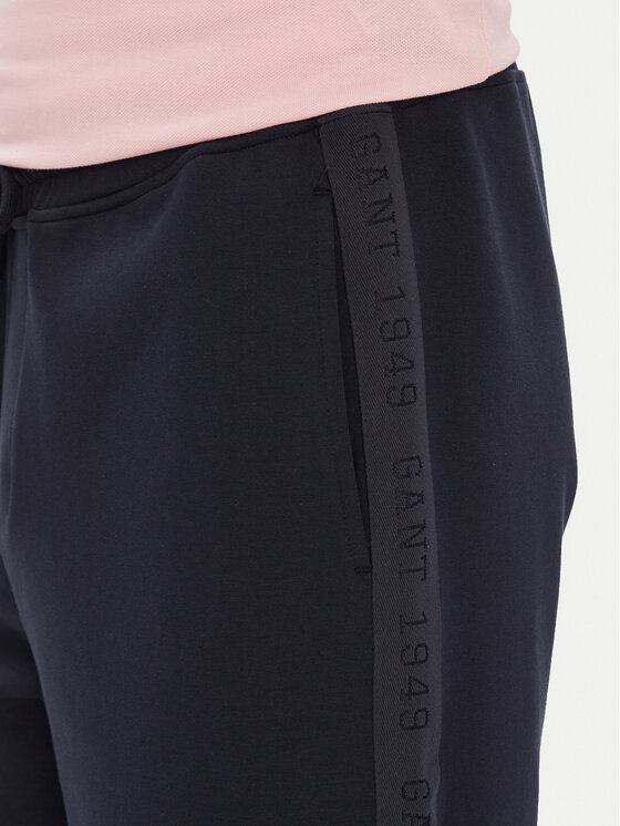 Gant Gant Szorty sportowe 2825122T Granatowy Regular Fit