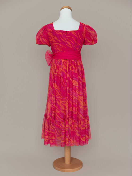 SLY SLY Sukienka 4W-08A Różowy Comfortable Fit