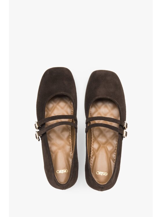 Estro Estro Ballerine ER00117293 Marrone