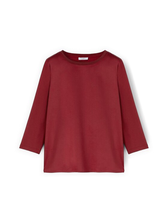 Motivi Motivi T-shirt G064W703440N036 Bordeaux Regular Fit
