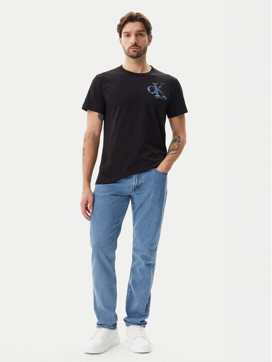 Calvin Klein Jeans Calvin Klein Jeans Jeans hlače LV04RB737G Modra Slim Fit