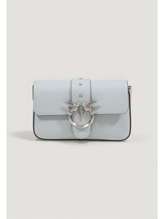 PINKO PINKO Τσάντα LOVE ONE MINI SLOUCHY FL VITELLO Μαύρο