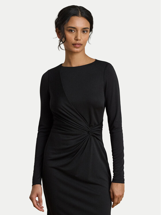 LAUREN RALPH LAUREN LAUREN RALPH LAUREN Strickkleid 200P14033002 Schwarz Slim Fit