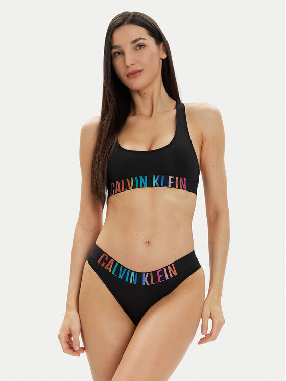Calvin Klein Underwear Calvin Klein Underwear Top nedrček 000QF7831E Črna