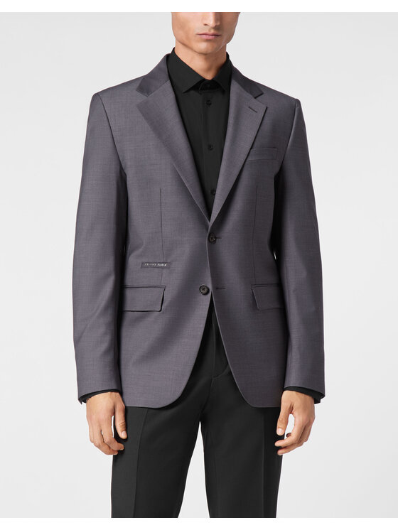 PHILIPP PLEIN PHILIPP PLEIN Giacca da abito 9393 Grigio Regular Fit