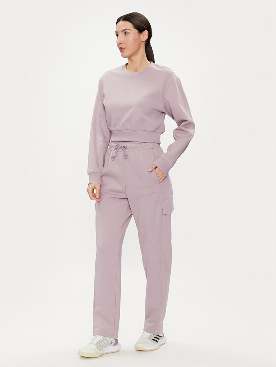 adidas adidas Jogginghose ALL SZN Fleece Cargo IW1216 Violett Loose Fit