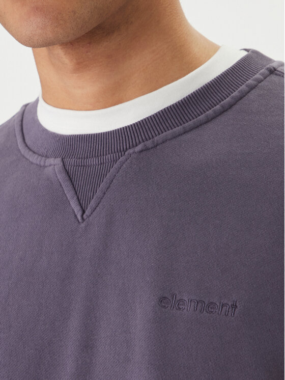 Element Element Mikina Lowcase Pigment Cr ELYFT00172 Fialová Relaxed Fit