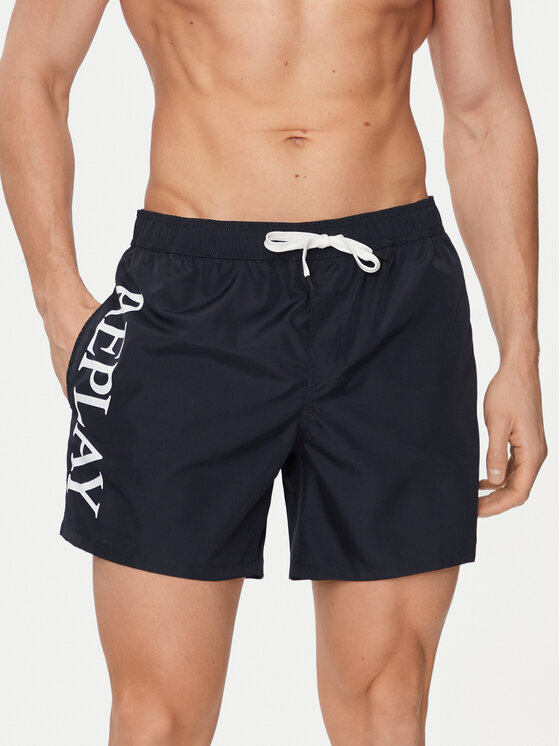 Replay Pantaloni scurți pentru înot LM1119.000.82972 Albastru Regular Fit
