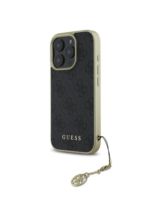 Etui na telefon Guess, Czarne, iPhone 16 Pro Max
