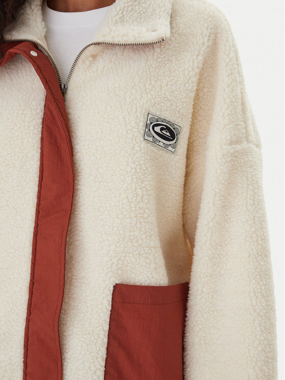 Quiksilver Quiksilver Prijelazna jakna EQWPF03007 Bijela Regular Fit