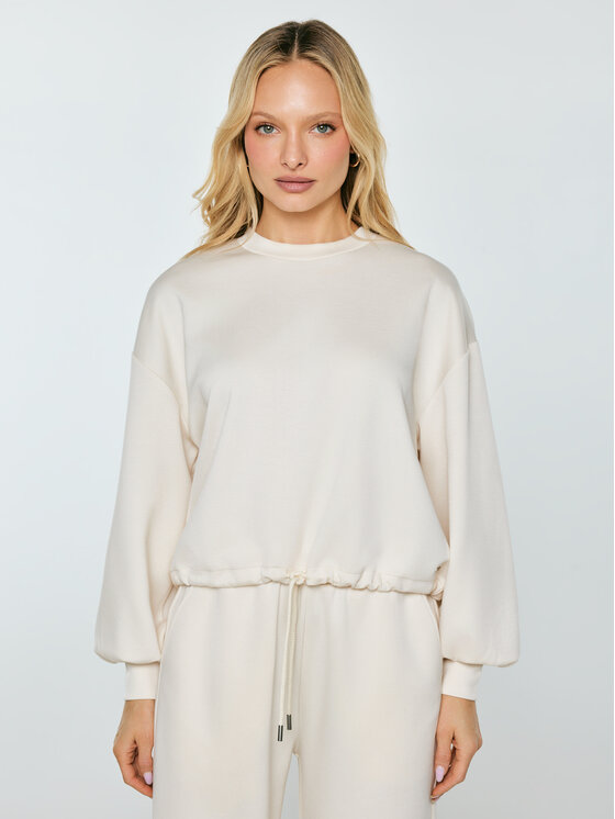 BIG STAR BIG STAR Bluza LUNARA Kremowy Comfort Fit