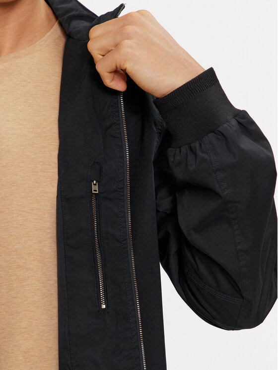 Wrangler Wrangler Bomber jakna Harrington 112351228 Črna Regular Fit