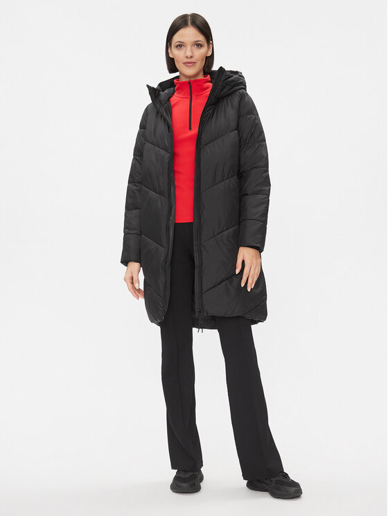 4F 4F Зимно яке 4FAW23TDJAF235 Черен Regular Fit