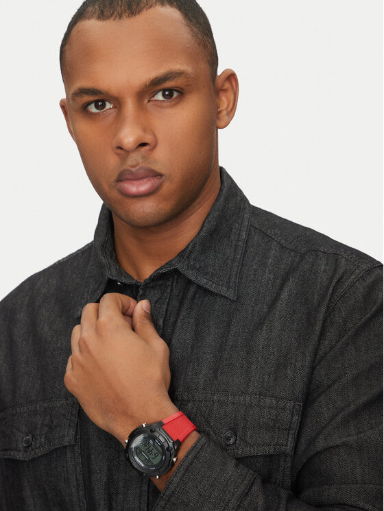 Timex Timex Часовник Marathon TW5M43800 Черен