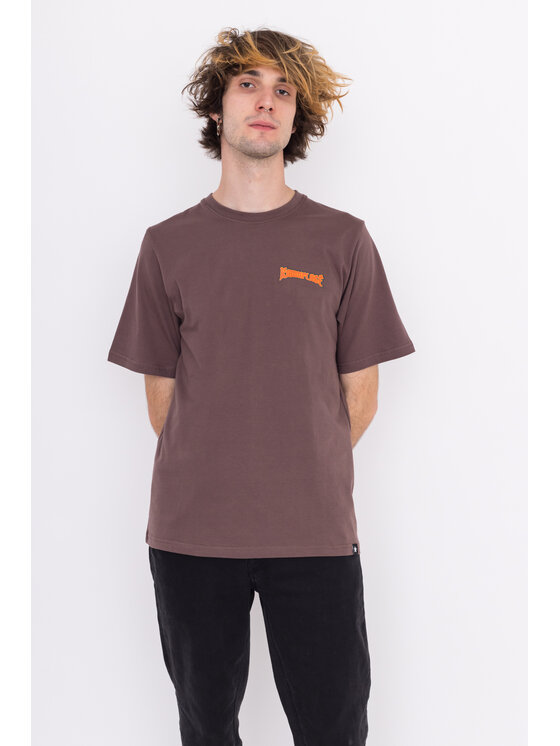 Kamuflage Kamuflage T-Shirt Wet Treasure Brązowy Relaxed Fit