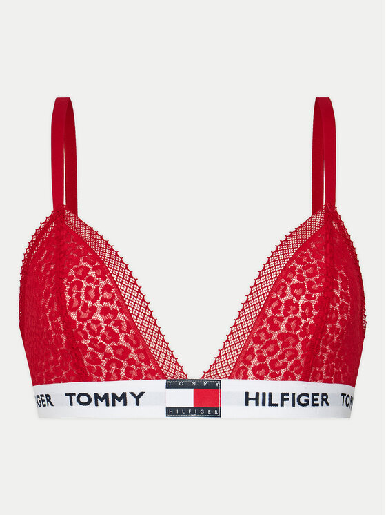 Tommy Hilfiger Tommy Hilfiger Trikotni nedrček UW0UW05610 Rdeča
