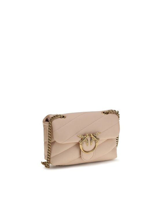 PINKO PINKO Torebka Multicolor Calf Leather Bos Taurus Shoulder Brązowy