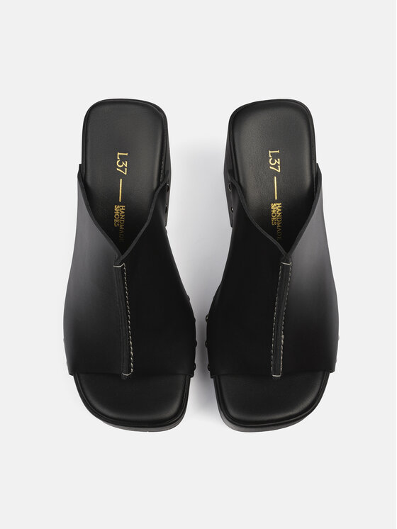 L37 L37 Ciabatte RUSTIC RAMBLES Nero