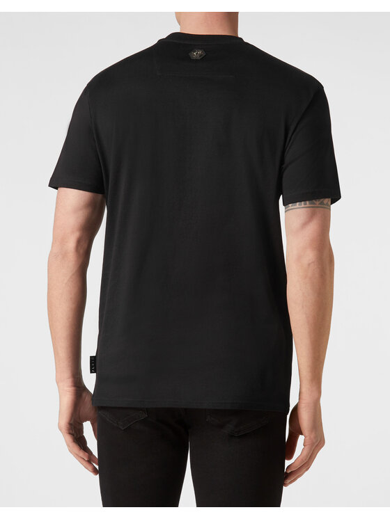 PHILIPP PLEIN PHILIPP PLEIN T-Shirt 22831 Czarny Regular Fit