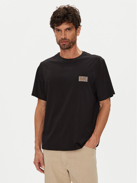 Michael Kors Michael Kors Tricou CT552NHFV4 Negru Regular Fit