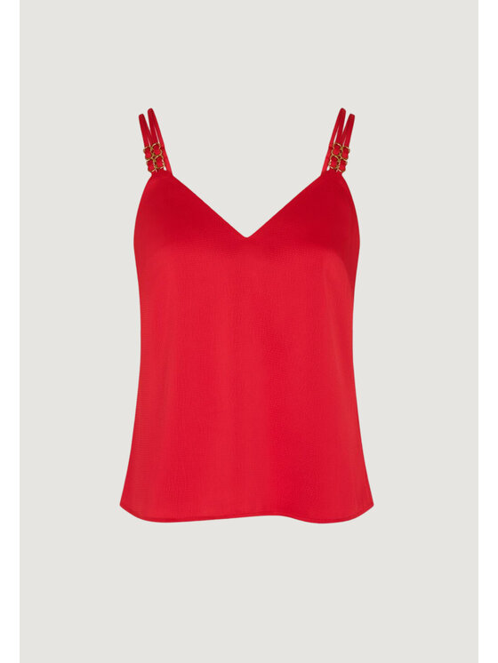 Morgan De Toi Morgan De Toi T-shirt BRASSIERE Corallo Casual Fit