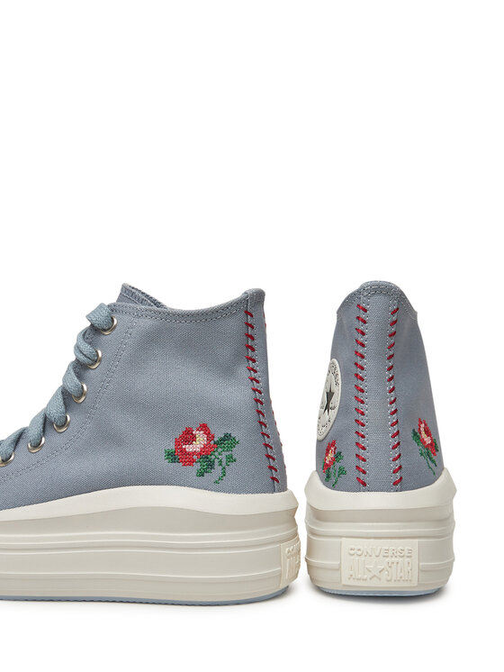 Converse Converse Кецове Chuck Taylor All Star Move Platform Rose A12571C Сив