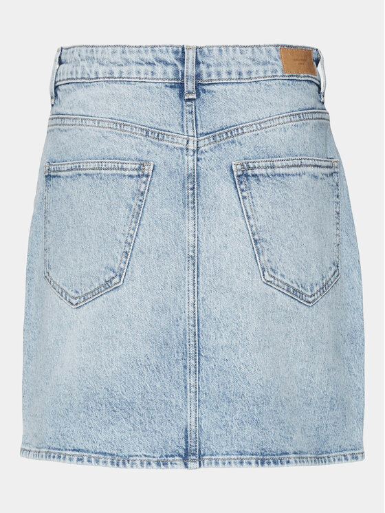 Vero Moda Vero Moda Džínová sukně Tessa 10301536 Modrá Regular Fit