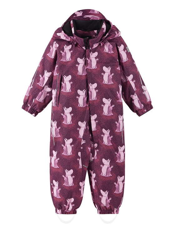 Reima Reima Zimski kombinezon Moomin Lyster 5100011D Ljubičasta Regular Fit