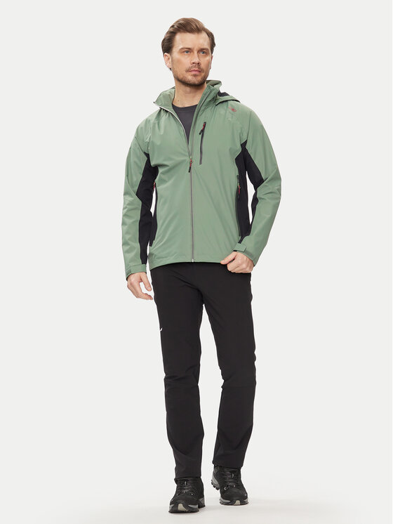 CMP CMP Větrovka 34Z5147 Zelená Regular Fit