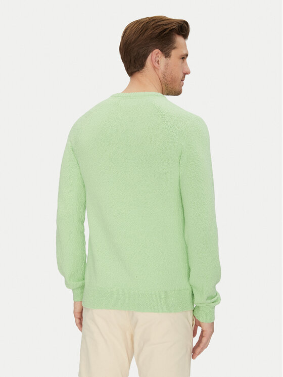 Blend Blend Sweter 20717701 Zielony Regular Fit