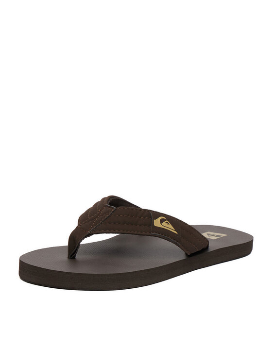 Quiksilver Quiksilver Japonki EO-DUNE CQ10036MGG Brązowy ciemny