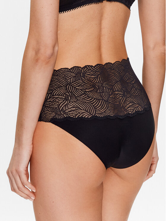 Chantelle Chantelle Klasszikus magas derekú alsó Soft Stretch C11G80 Fekete