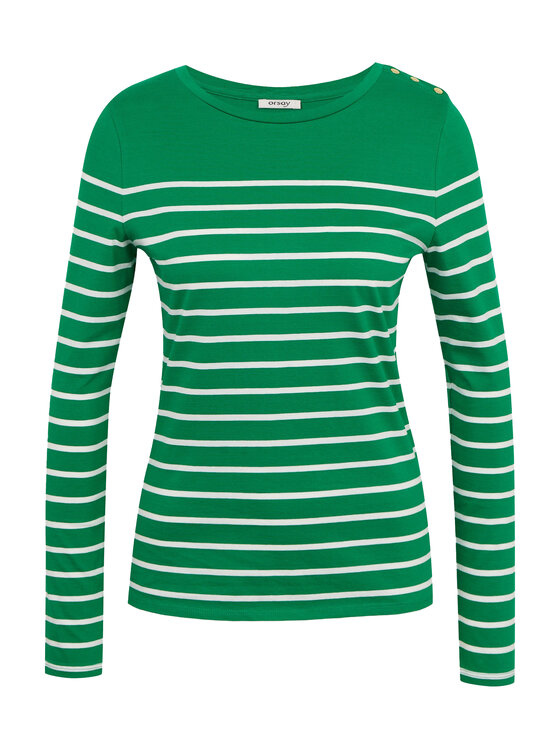 Orsay Orsay Bluzka 116016-867000__XS Zielony Regular Fit