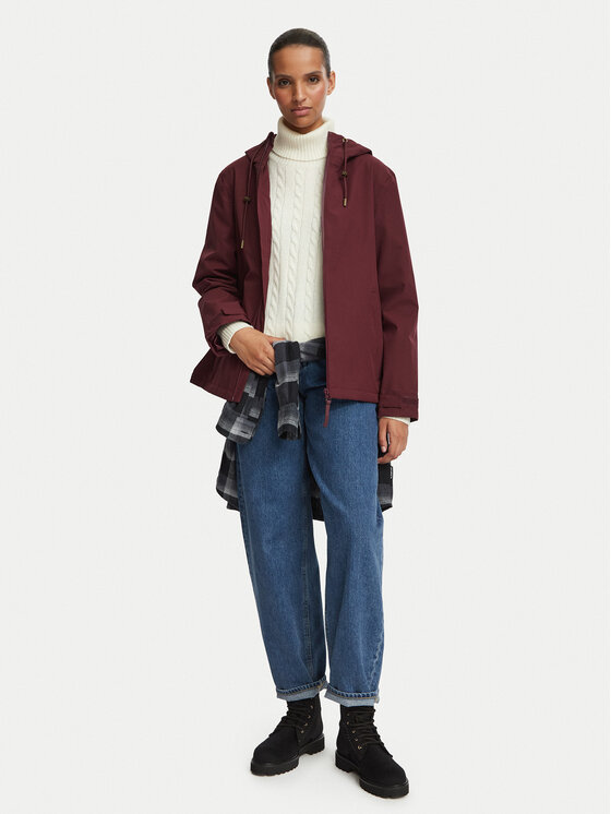 Hunter Hunter Dežna jakna HARW0004261 Bordo rdeča Regular Fit