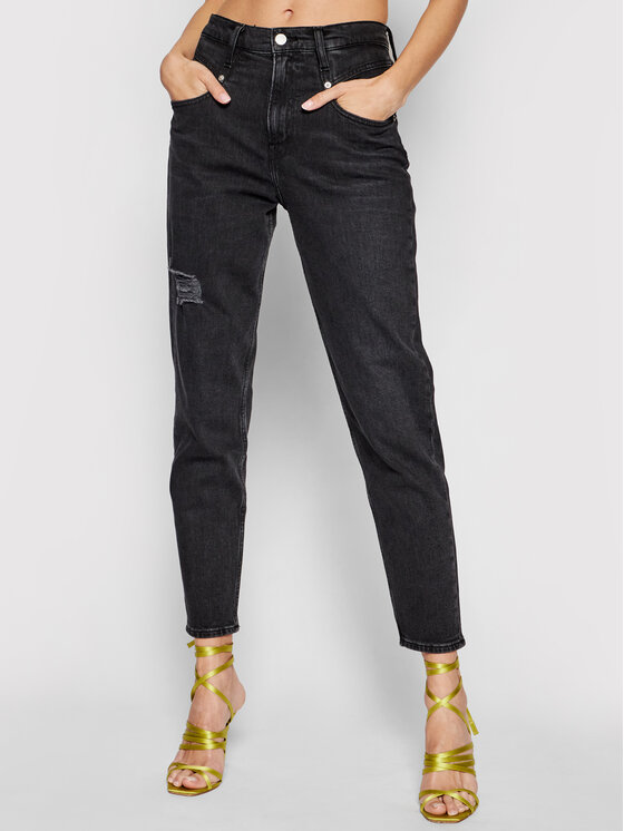 Calvin Klein Jeans Calvin Klein Jeans Τζιν J20J216487 Μαύρο Mom Fit