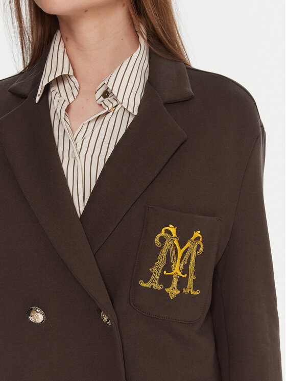 Maryley Maryley Giacca da abito 25IB288/M02/07CO Marrone Regular Fit