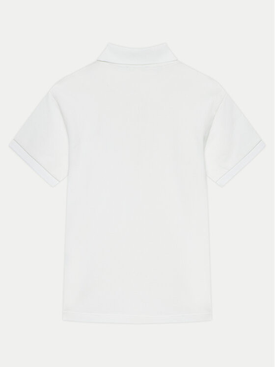 United Colors Of Benetton United Colors Of Benetton Polo majica 3WG9C300O Bela Regular Fit