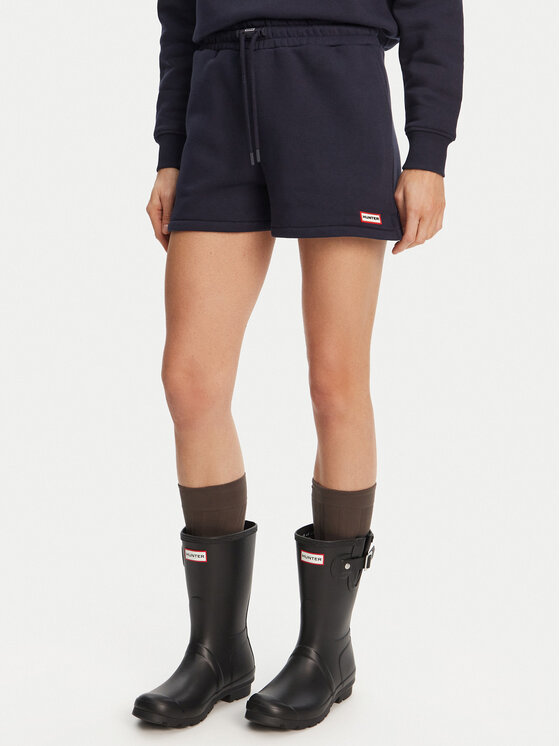 Hunter Hunter Sportovní kraťasy Lunan HARW0058251 Tmavomodrá Regular Fit