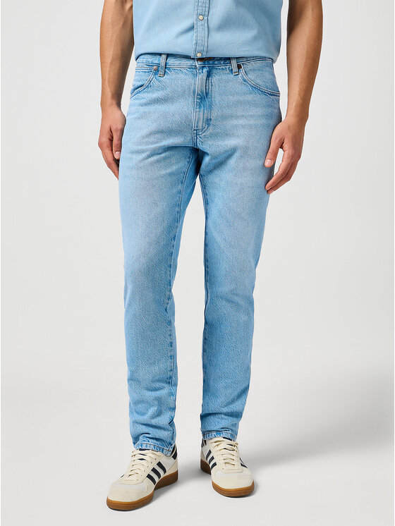 Wrangler Wrangler Jeansy RIVER Niebieski Regular Fit