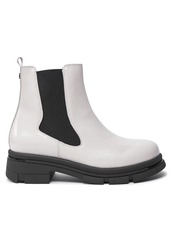 Caprice Botine 9-25428-43 Alb