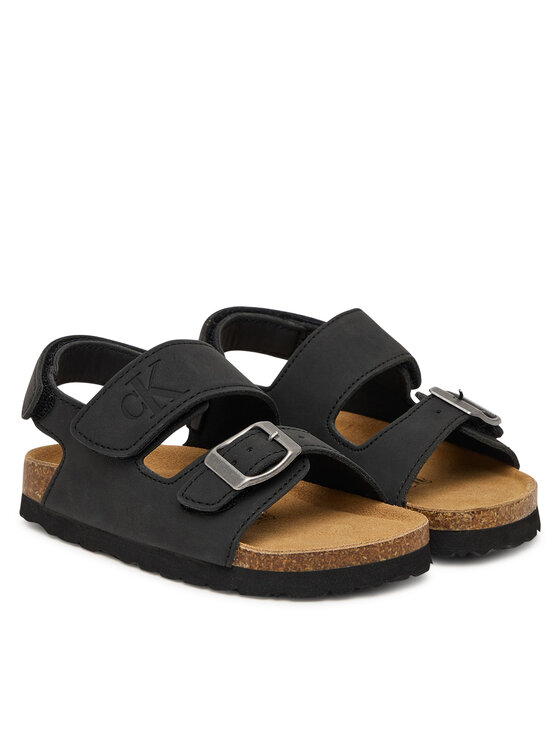 Calvin Klein Calvin Klein Sandali Velcro V3X2-83328-0315 M Črna