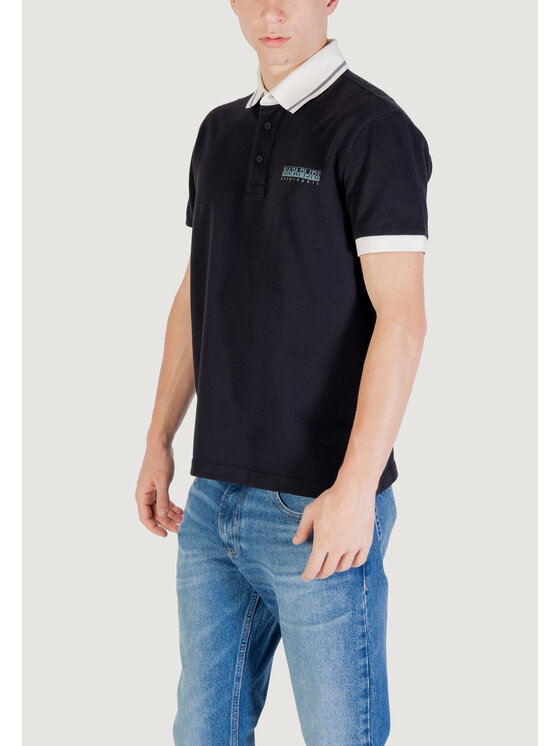 Napapijri Napapijri Polo E- ZERI Nero Casual Fit